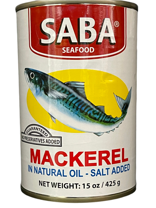 Saba Seafood Mackerel 425g