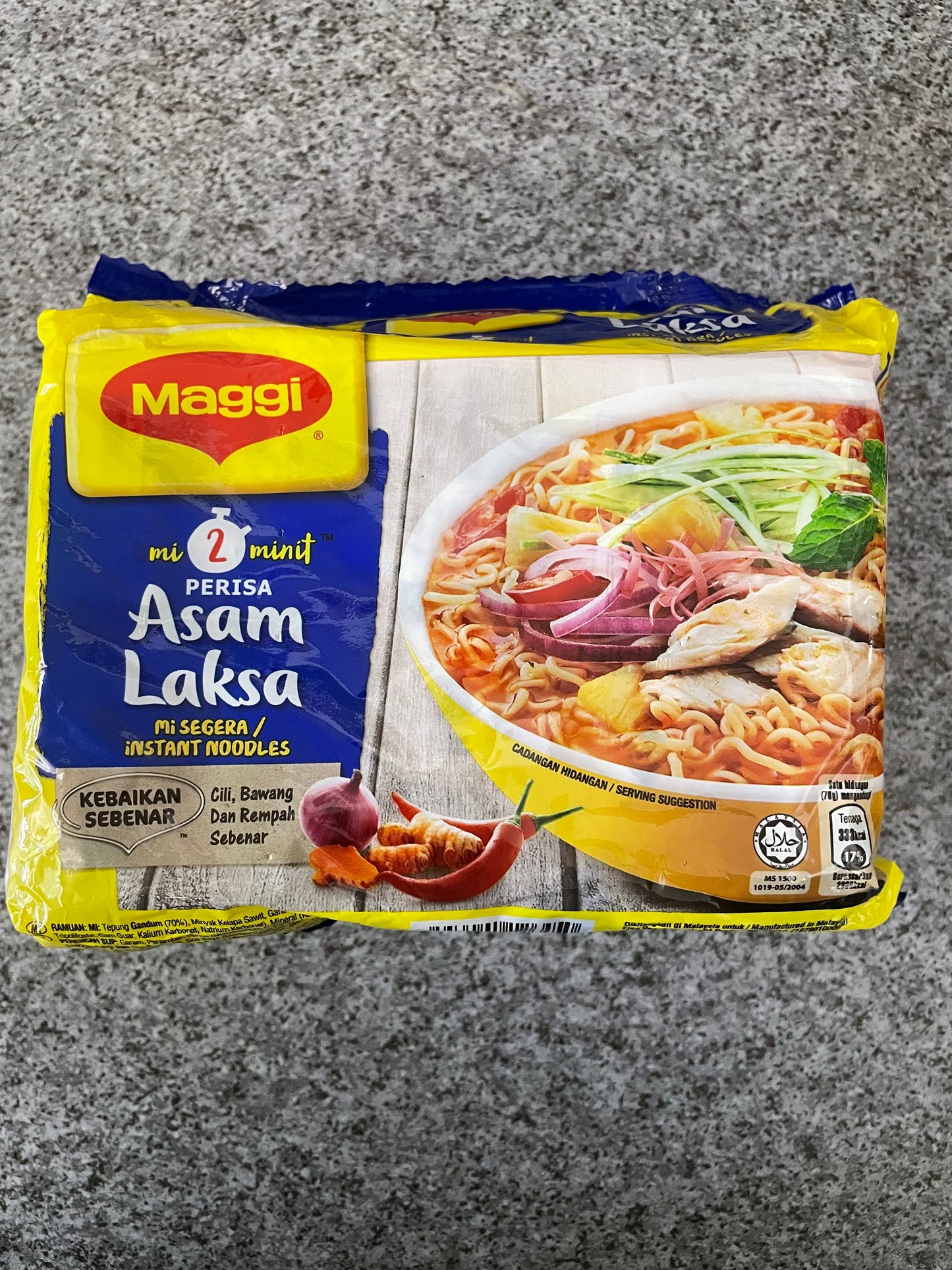 Maggi Mi Segera/Instant Noodles 5x79g