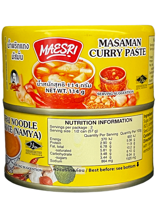 Maesri Masaman Curry Paste 114g