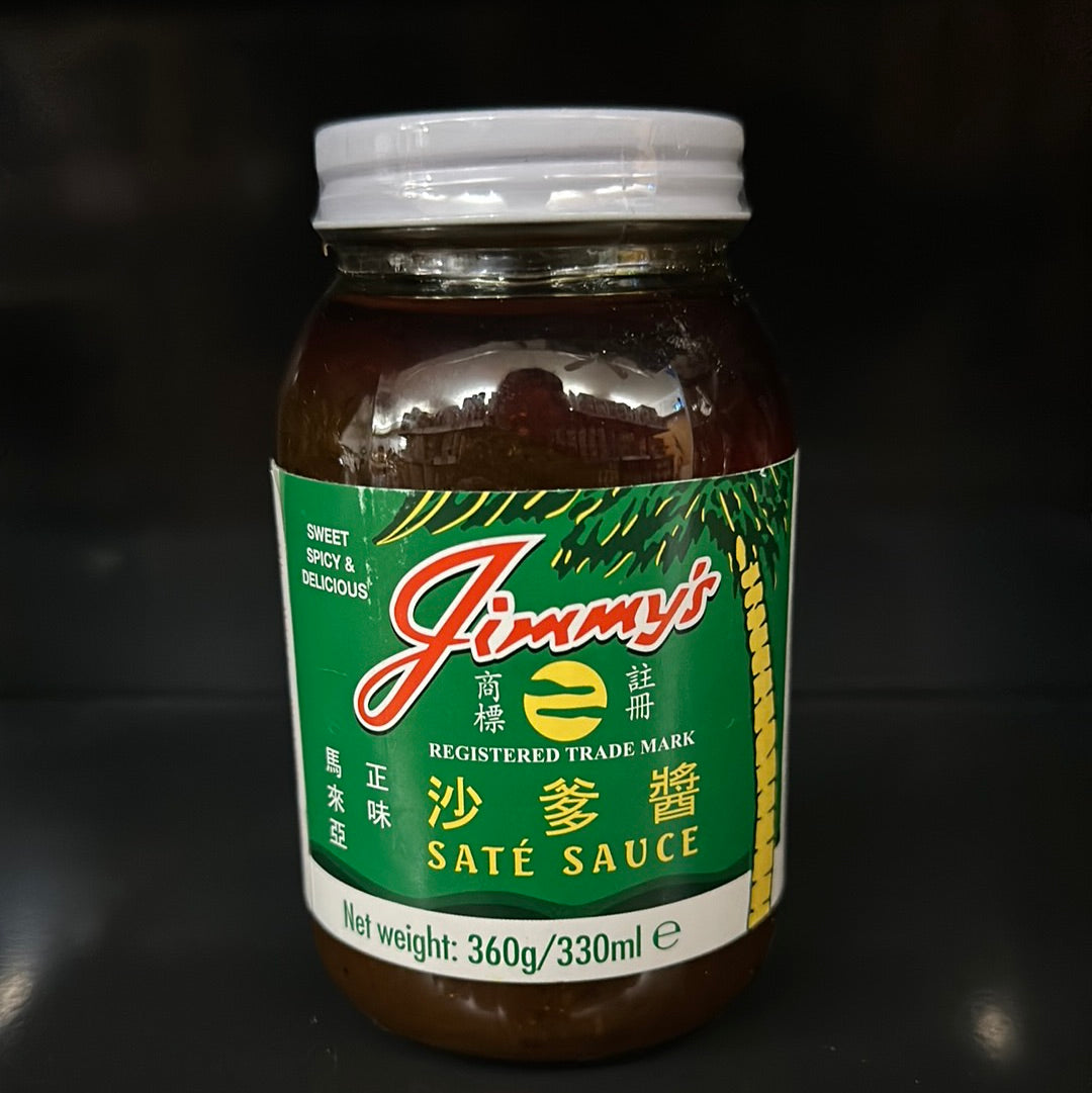 Jimmys Satay sauce 360g