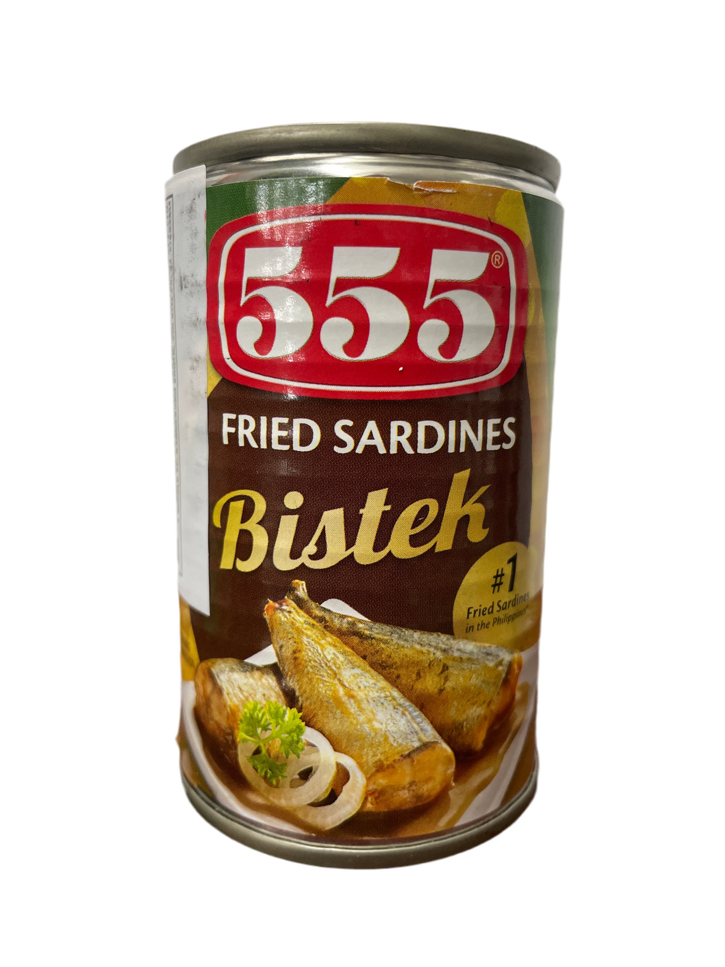 555 Fried Sardines Bistek 155g