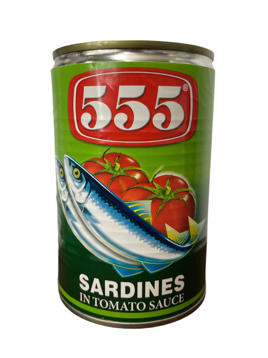 555 Sardines in Tomato Sauce Regular