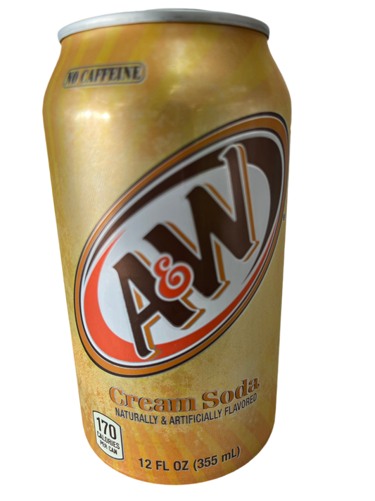 A & W Cream Soda 240ml