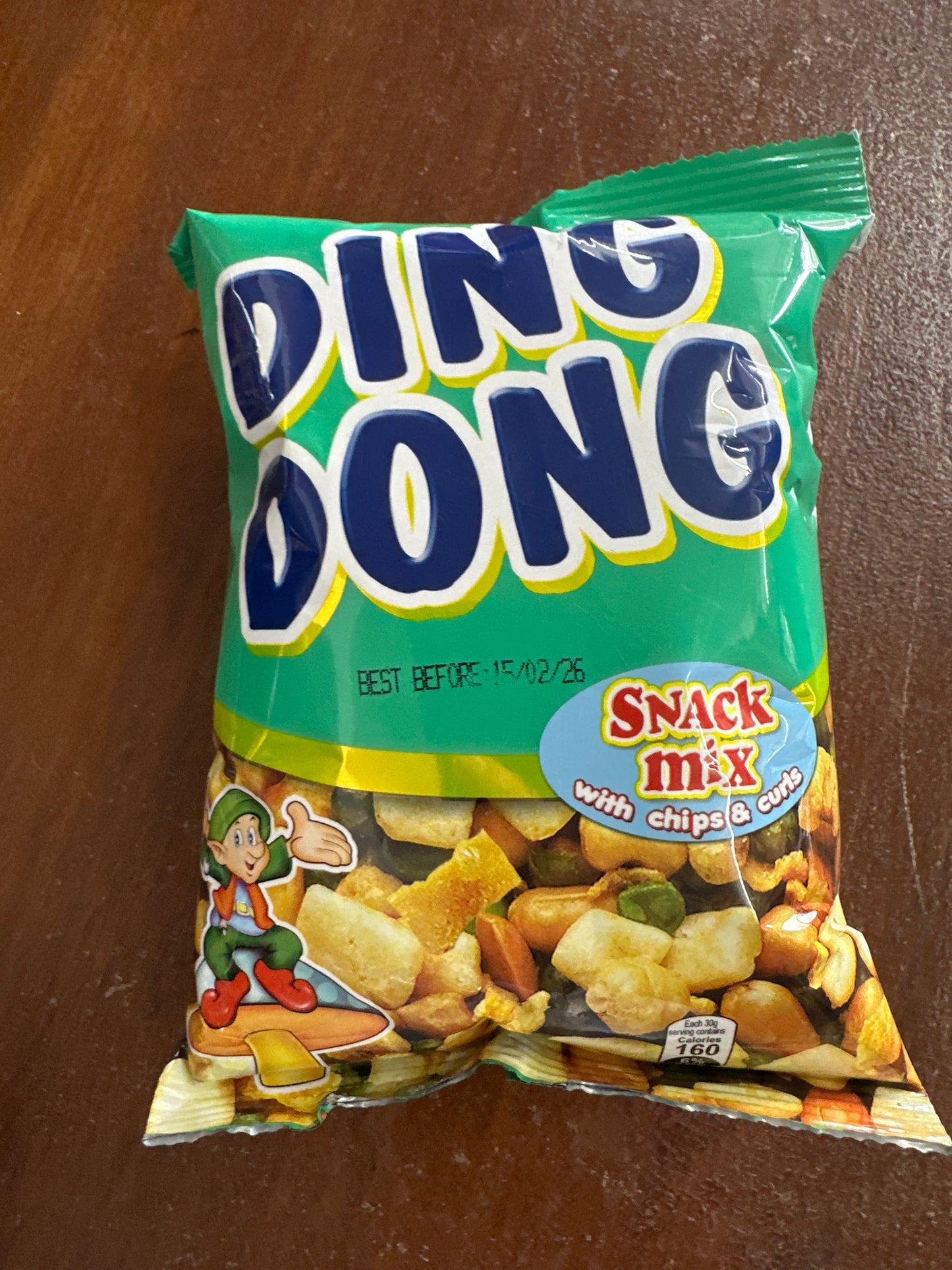 Ding Dong Snack Mix w/ Chips & Curls 95g