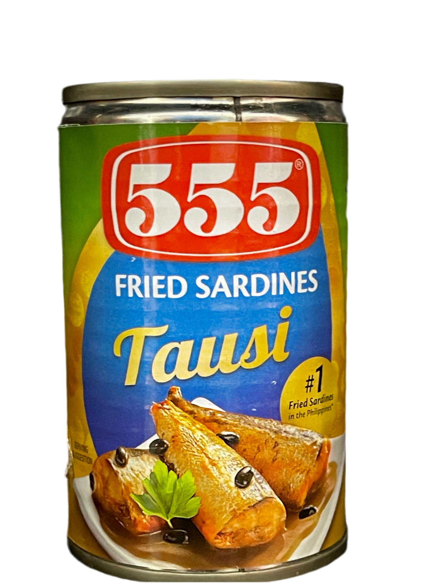 555 Fried Sardines Tausi 155g