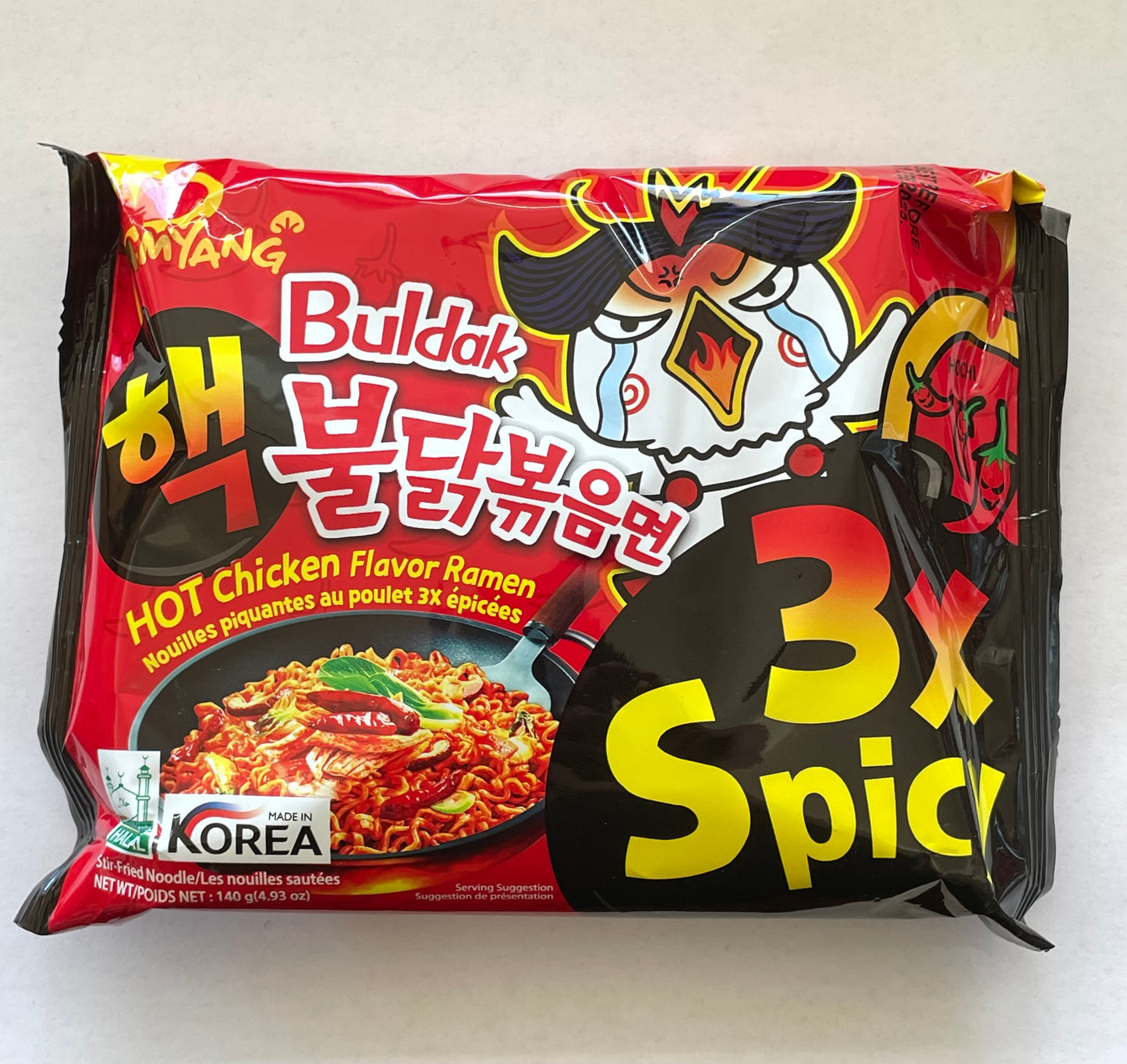 Samyang Buldak 3x Spicy 140g