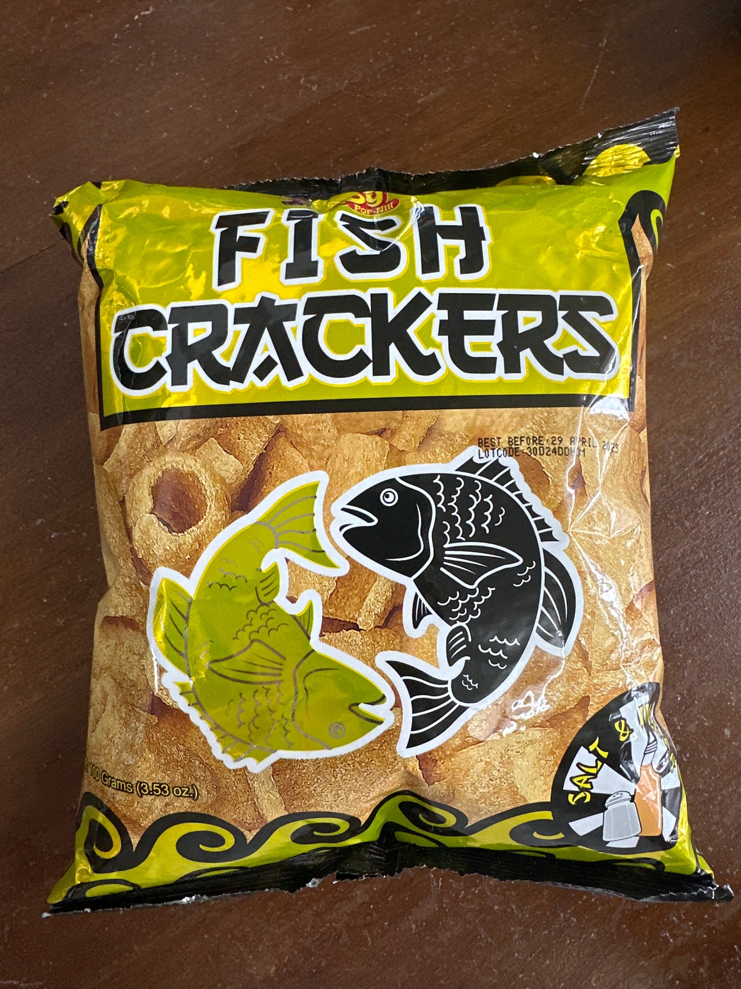 Chick Boy Fish Crackers 100g