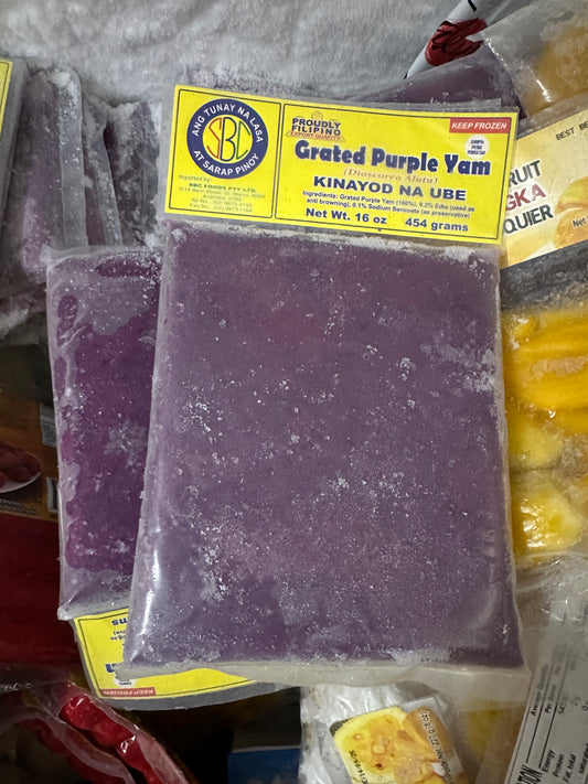 SBC Grated Purple Yam 454g