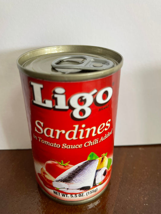 Ligo Sardines Chili Small 155g