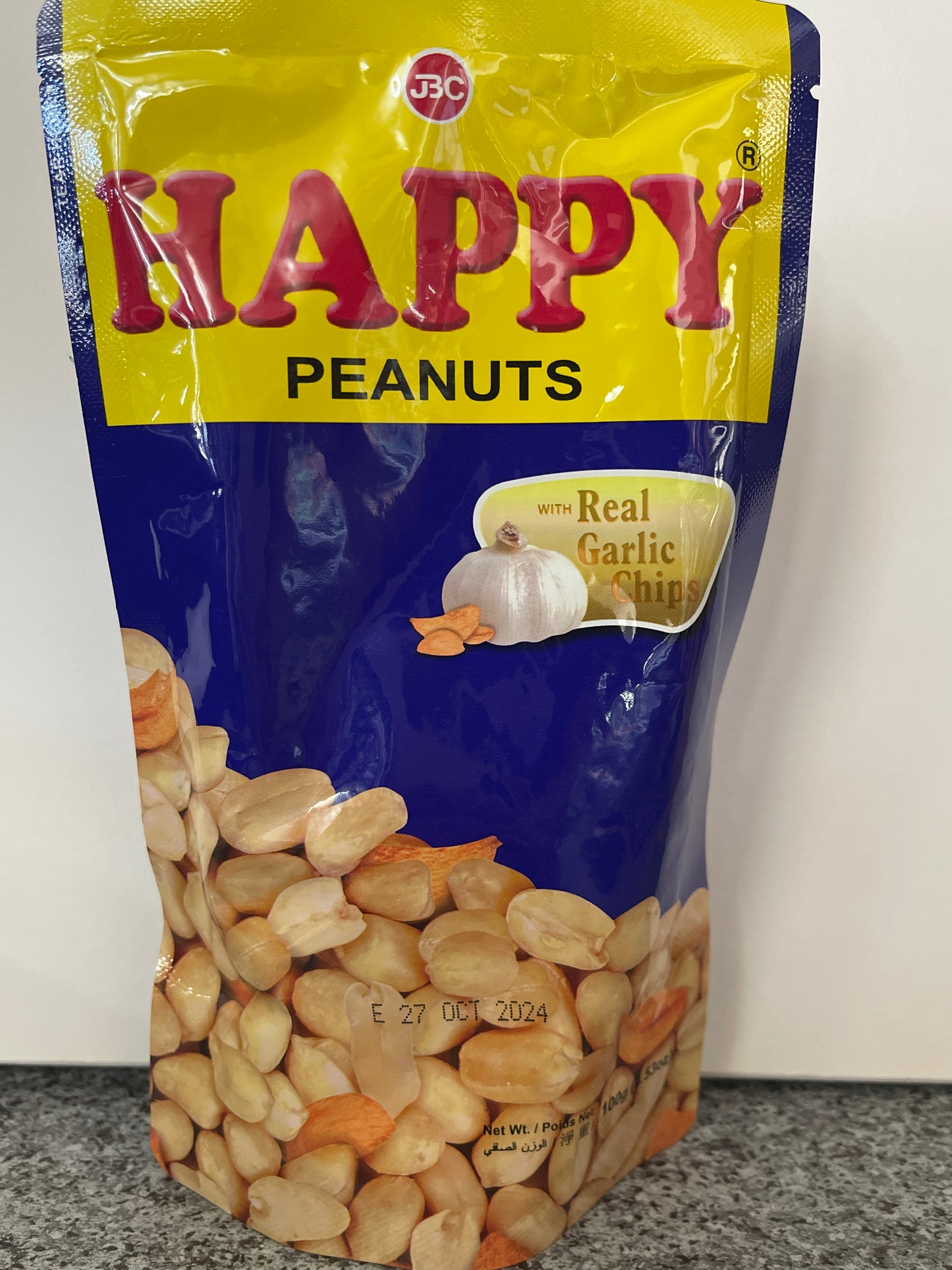 Happy Peanuts Garlic 100g