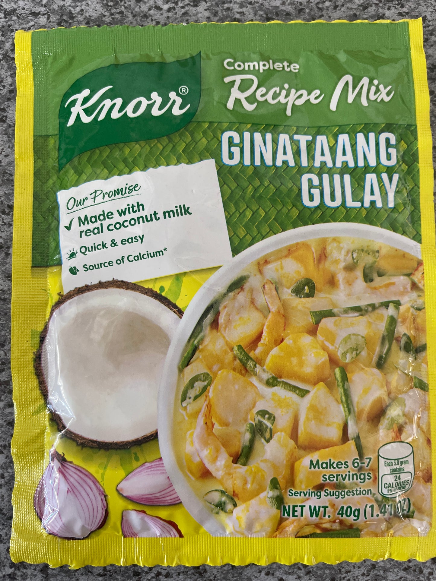 Knorr Ginataang Gulay Mix 40g