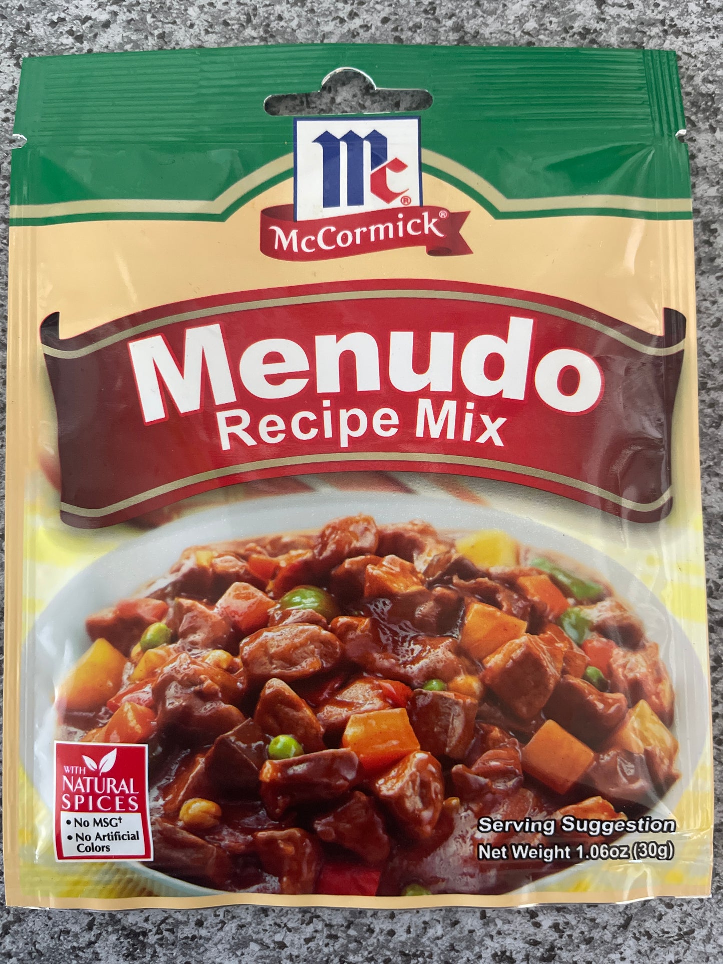 MC Cormick Menudo Recipe Mix 30g