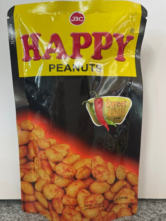 Happy Peanuts Sweet Chili 100g